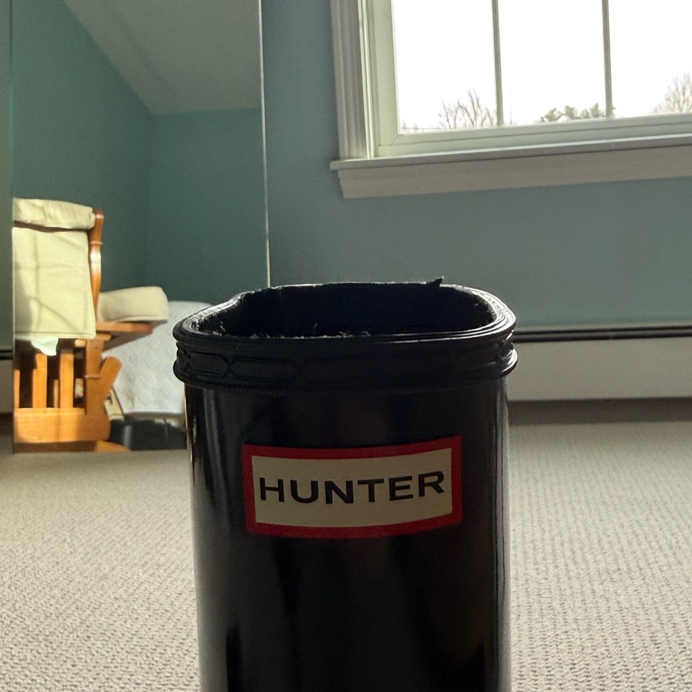 Hunter Glossy Black Rain Boots - Picture 6 of 6